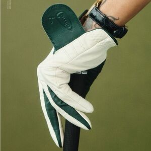NWT - Aime Leon Dore Golf Leather Right and Left Handed Gloves Set